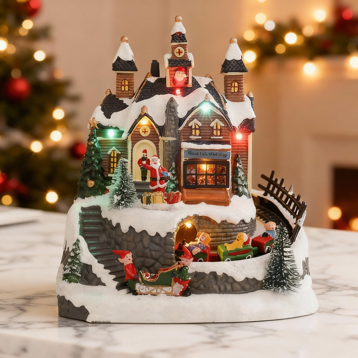 Festive Animated Villages