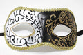 Black and Gold Masquerade Mask for Masked Ball