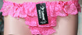 Choice of 2 Colours Sexy Ladies Panties Briefs Thong Frilly Lace & Hearts 8-12