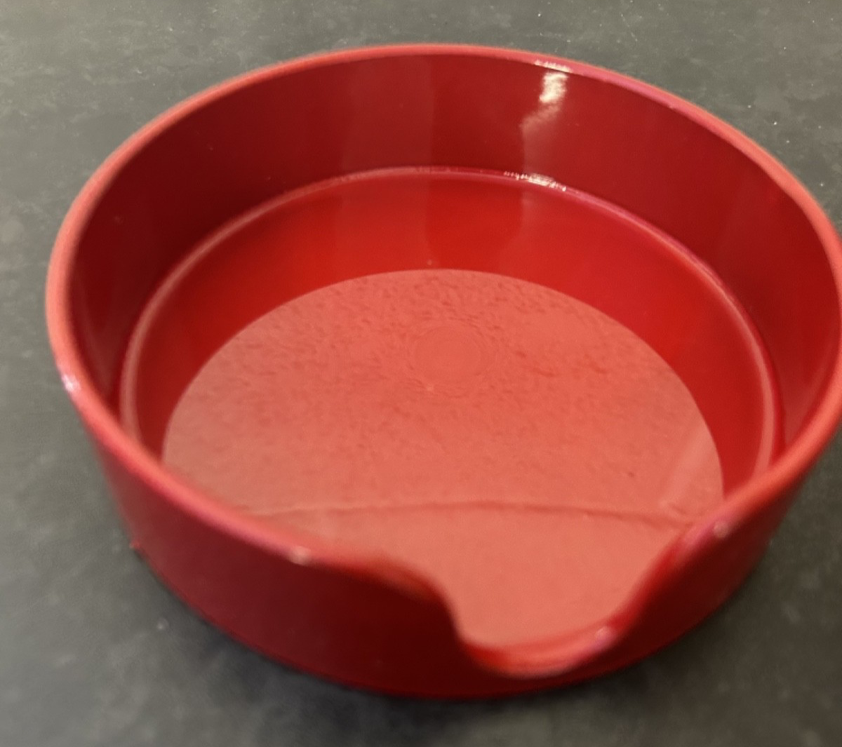 Merry Christmas Festive Set of 6 Robin Melamine Coasters in Red Holder 11cm  Dia
