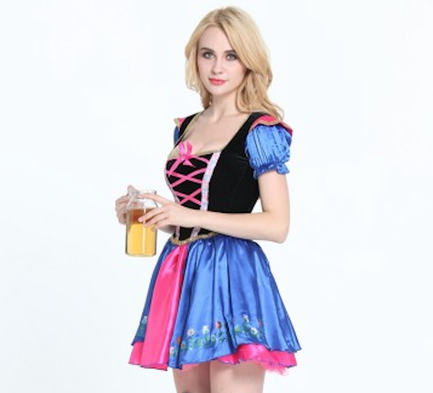 Quality Oktoberfest Octoberfest German Beer Wench Festival Costume Size 10-12
