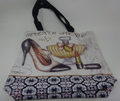 Faux Leather Lined Seventh Avenue Large Shopping Beach Bag 35cm Wide x 32cm Deep