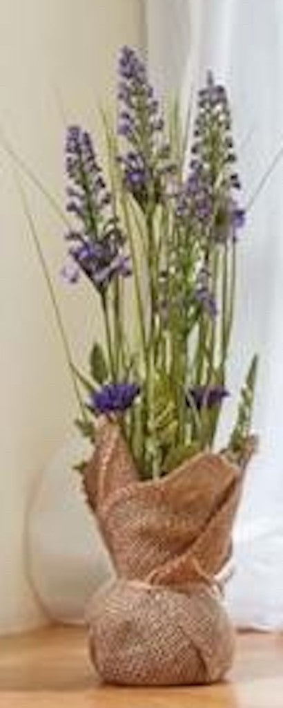 Lupinette Faux Artificial Bouquet Flower Home Decor Arrangement Choice 4 Colours