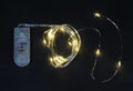 20 LED Light Chain String Warm White LEDs 2 metre Long Battery Operated