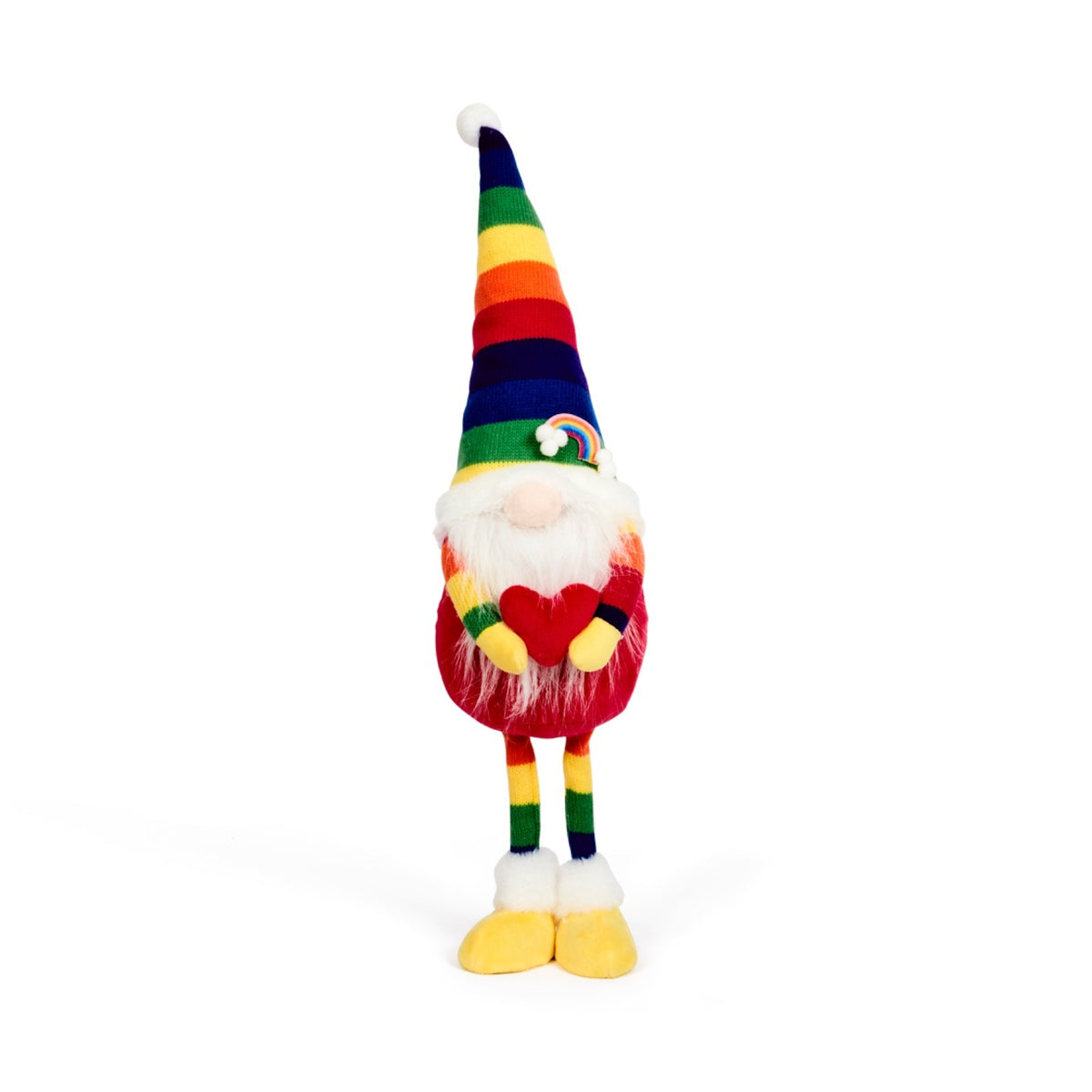 Elveden Collection Santa Claus Rainbow Freestanding Nordic Gnome Gonk 58cm Tall