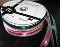 10 METRE WEDDING CRAFT FLOWER FLORISTRY LACE RIBBON 1 INCH (2.5cm) Green or Pink