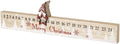Wooden Merry Christmas Childrens Advent Countdown Calendar Santa Marker 40cm
