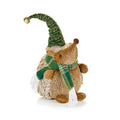 Cute Very Soft Cuddly Sitting Hedgehog Plush Fabric Weighted Base 33cm with Bell