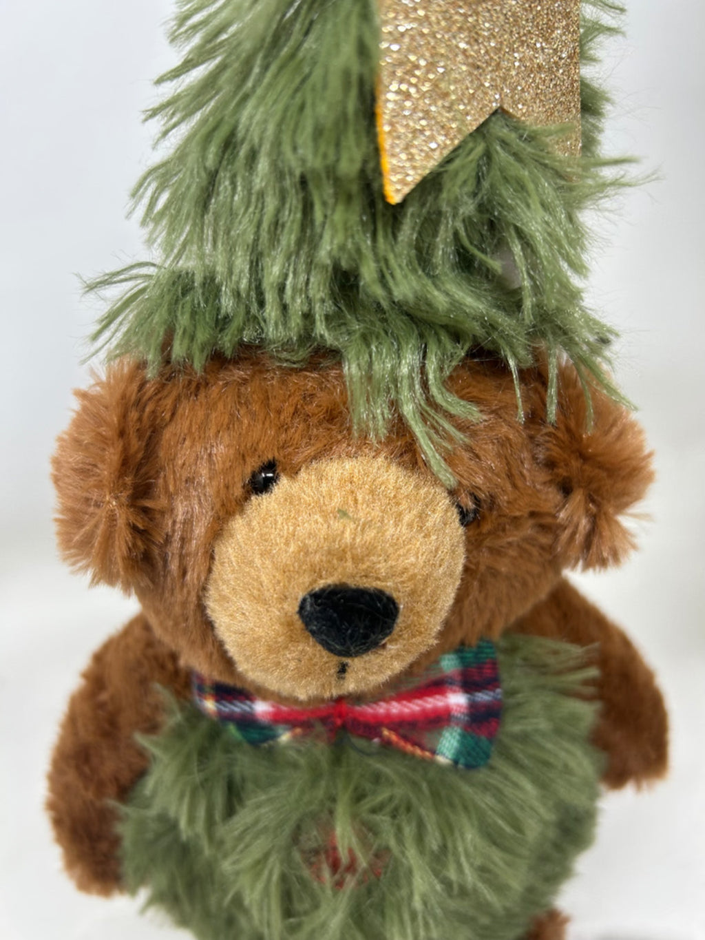 Choice 2 Designs Standing or Sitting Teddy Bear with a Gold Star Plush Supersoft