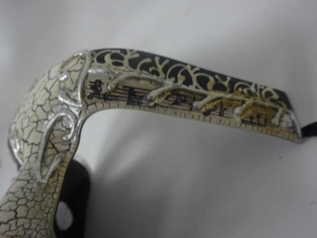 QUALITY BLACK & SILVER HALF FACE PHANTOM OPERA MUSICAL NOTES MASQUERADE MASK
