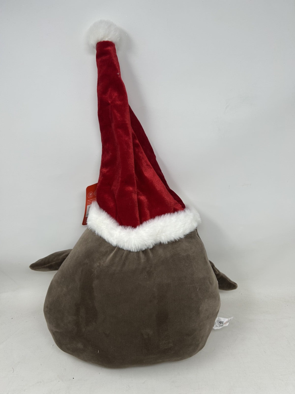 Super Soft Christmas Cuddly Plush Squeezy Robin Freestanding 48cm Tall with Hat