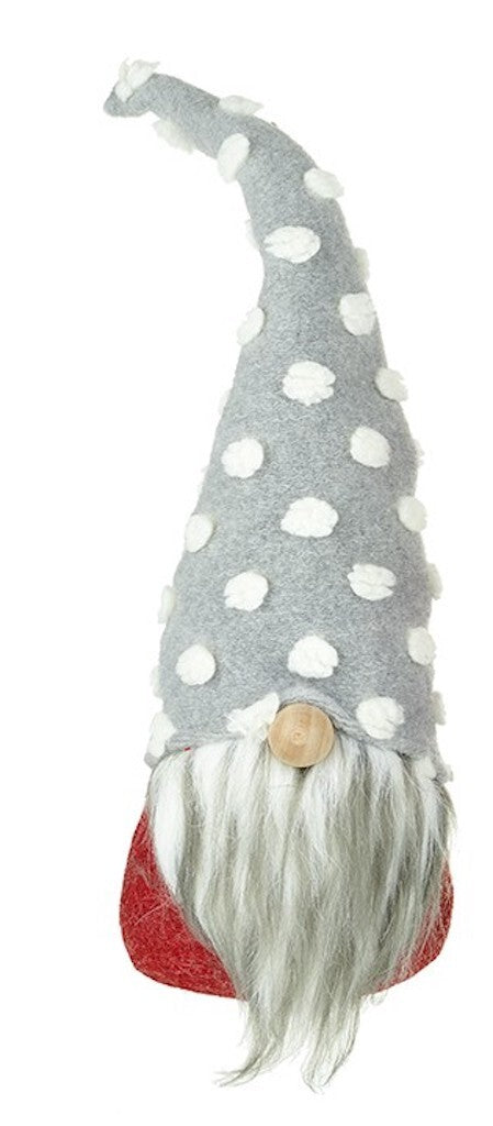 Choice of 2 Cute Freestanding Santa Gonk Ornament Figurine with Weighted Base