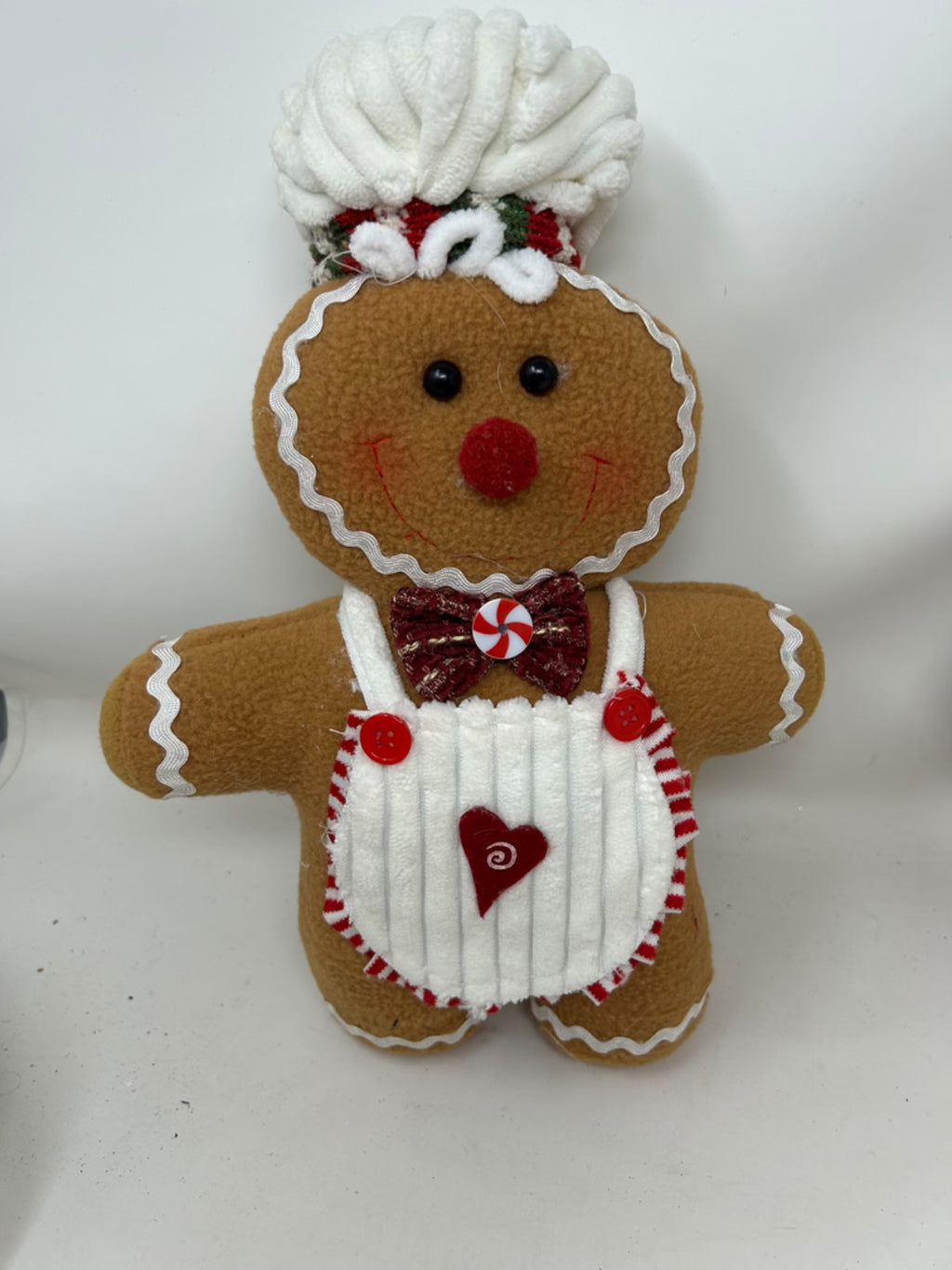 Choice 2 Designs Male or Female Gingerbread People with Weighted Feet SoftPlush