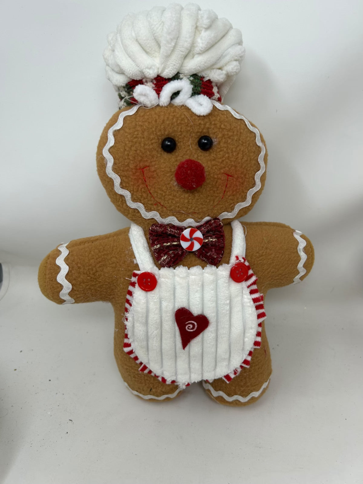 Choice 2 Designs Male or Female Gingerbread People with Weighted Feet SoftPlush