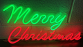 50cm Neon Flex Merry Christmas Sign LED Light Up Decoration Mains Power 5m  Lead