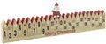 Lge Wooden Merry Christmas Childrens Advent Daily Countdown Calendar Santa 55cm