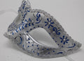LADIES BLUE & SILVER JEWELLED VENETIAN MASQUERADE CARNIVAL BALL PARTY EYE MASK