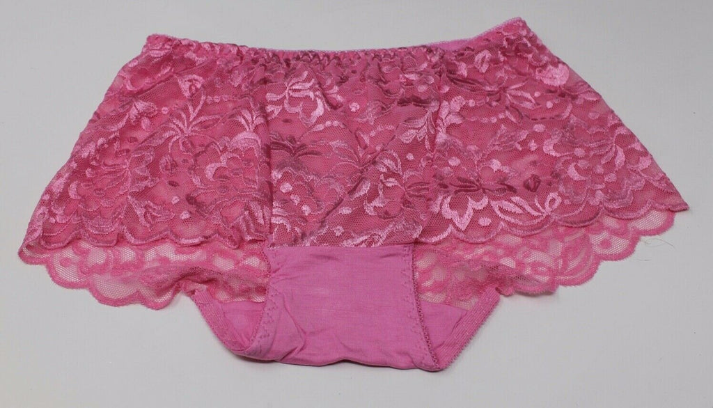 Beautiful Ladies Embroidered Elasticated Bamboo Fibre Panties Briefs Size 8-10