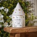 Butterfly House Design Lantern Butterflies Appear When Angels are Near 21cm High