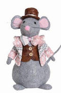 Choice of 2 Cute Freestanding Mouse Ornament Figurine Door Stops 28cm Tall