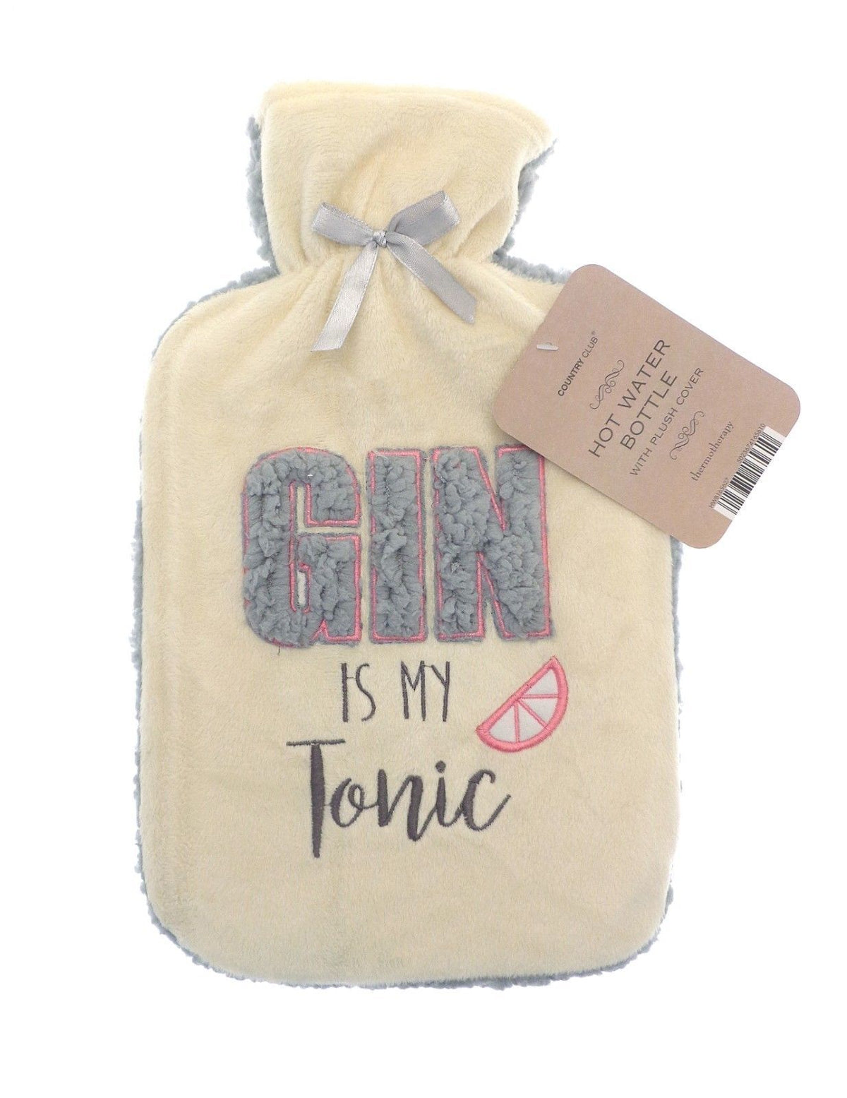 Unicorn Gin Prosecco Sheep Hottie Foxy Snuggle Up Hot Water Bottle With Cover