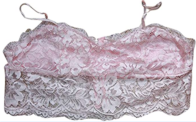 Choice 3 Colours Summer Beach Crop/Cropped Vest Top Eyelash Scalloped Lace 10-12
