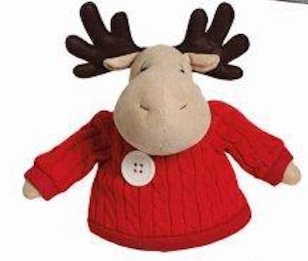 Choice of 3 Cute Freestanding Reindeer Ornament Figurine Door Stops 27cm Tall