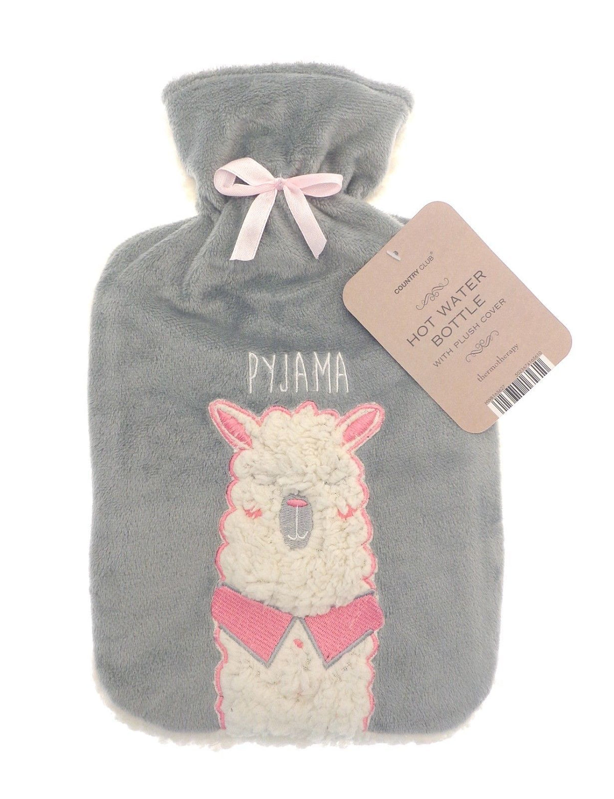 Unicorn Gin Prosecco Sheep Hottie Foxy Snuggle Up Hot Water Bottle With Cover