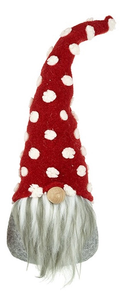 Choice of 2 Cute Freestanding Santa Gonk Ornament Figurine with Weighted Base