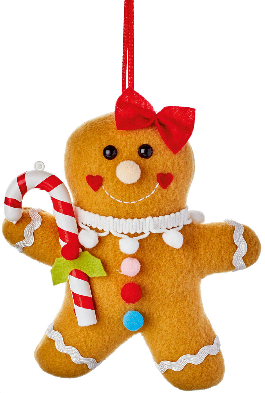 Choice of 3 Gingerbread People Christmas Tree Decoration 15cm High Gift Idea