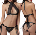 Ladies Sexy Lace Lingerie Bra Panties Style Teddy Body Playsuit BLACK Size 8-12