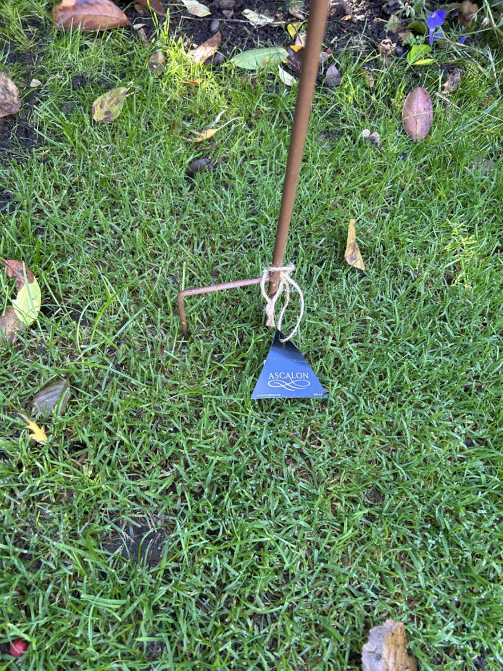Core-Ten Rusty Metal 5 Bullrush Stake Garden Ornament 1 Metre Tall 15cm Wide