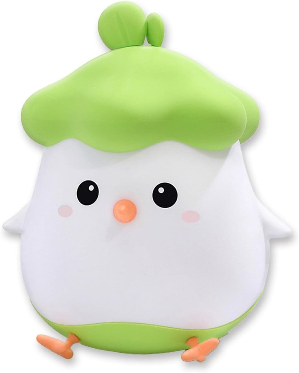 Squeezable RGB Nightlight Chuck Veggie Lumi Buddy Colour Changing Lamp Bed Light