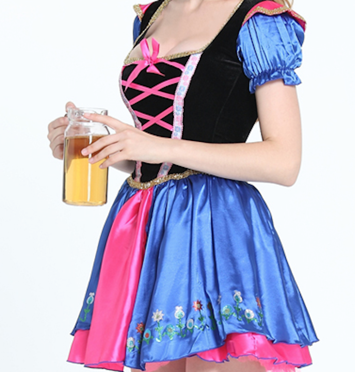 Quality Oktoberfest Octoberfest German Beer Wench Festival Costume Size 10-12