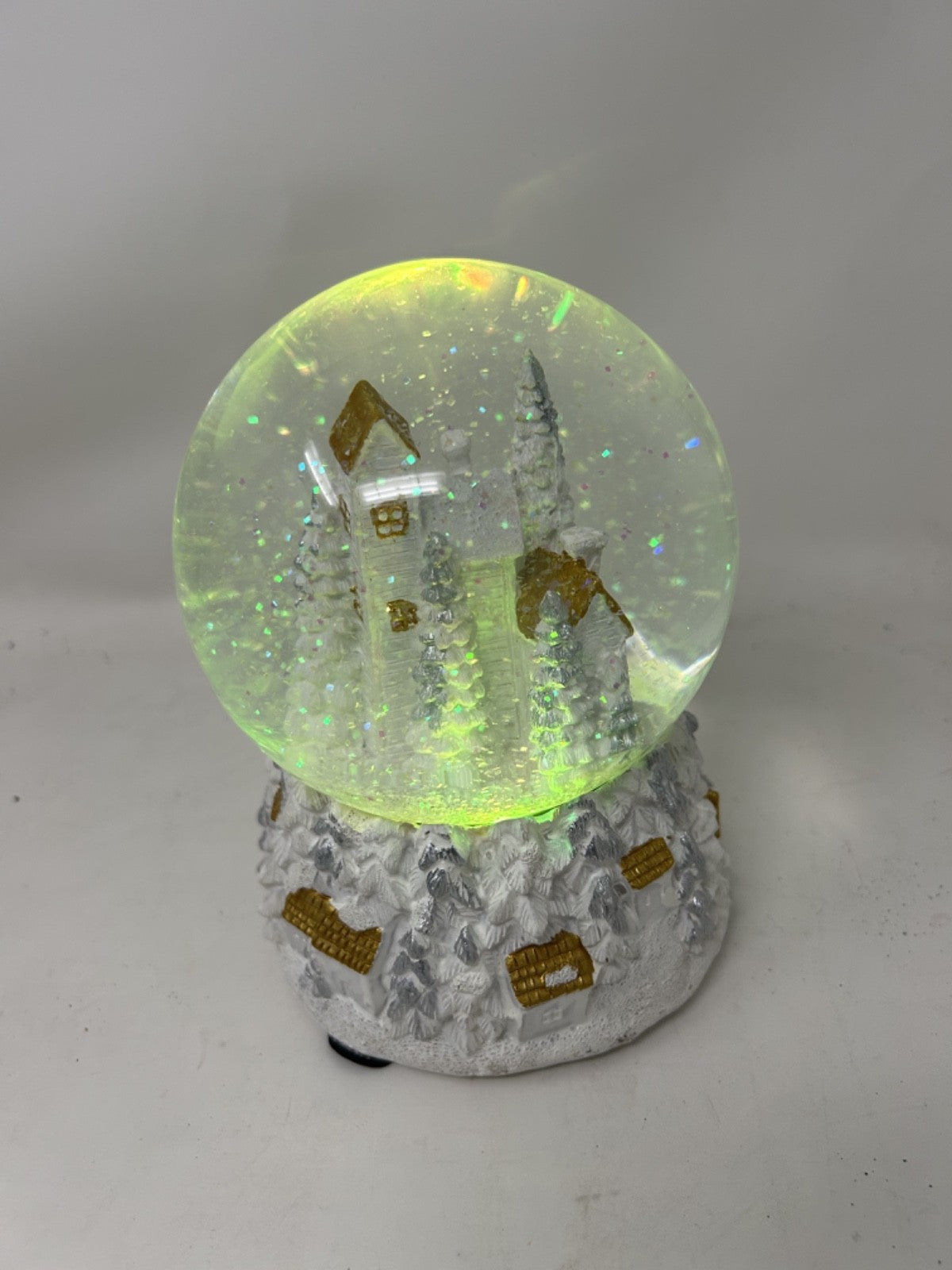 Musical Christmas Village Snow Globe
