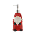 Christmas Santa Gonk Nordic Gnome Ceramic 19cm Soap Dispenser Novelty Decoration