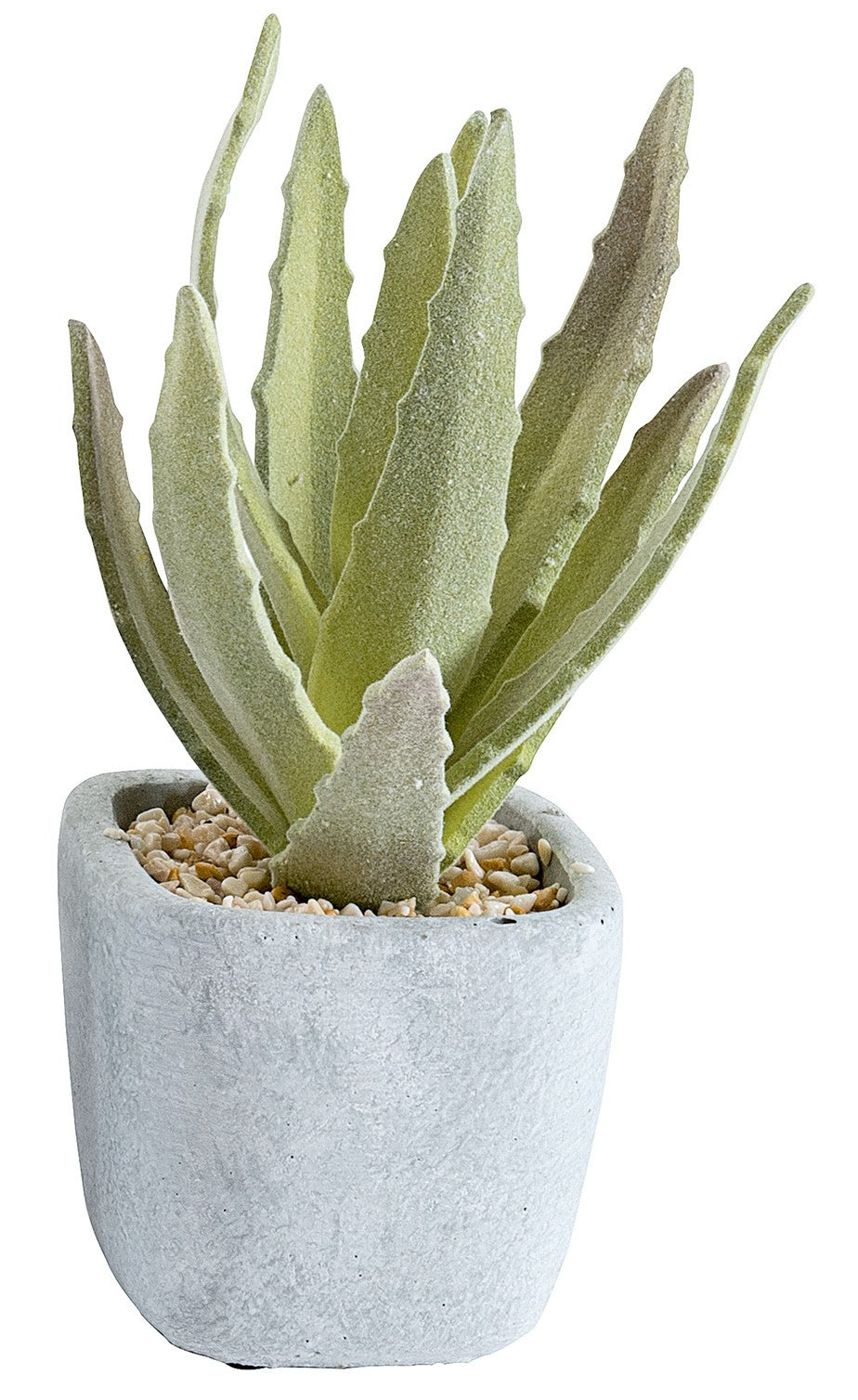 Choice of 6 different Artificial Cactus Plants in a  Stone Effect Ceramic Pot
