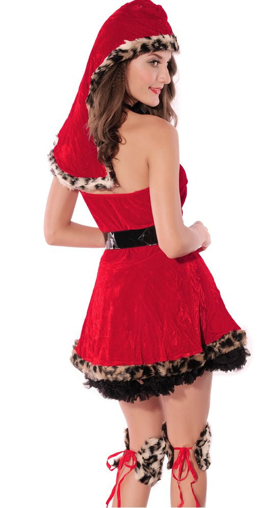 Ladies 5 Piece Sexy Red Riding Hood/Maid/Beer Festival Costume/OutfitSize 10-12