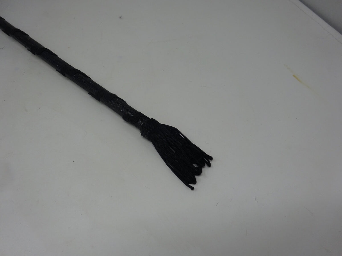 BLACK GOLD MASQUERADE CARNIVAL PARTY BALL WITH LONG FEATHERS EYE MASK ON A STICK