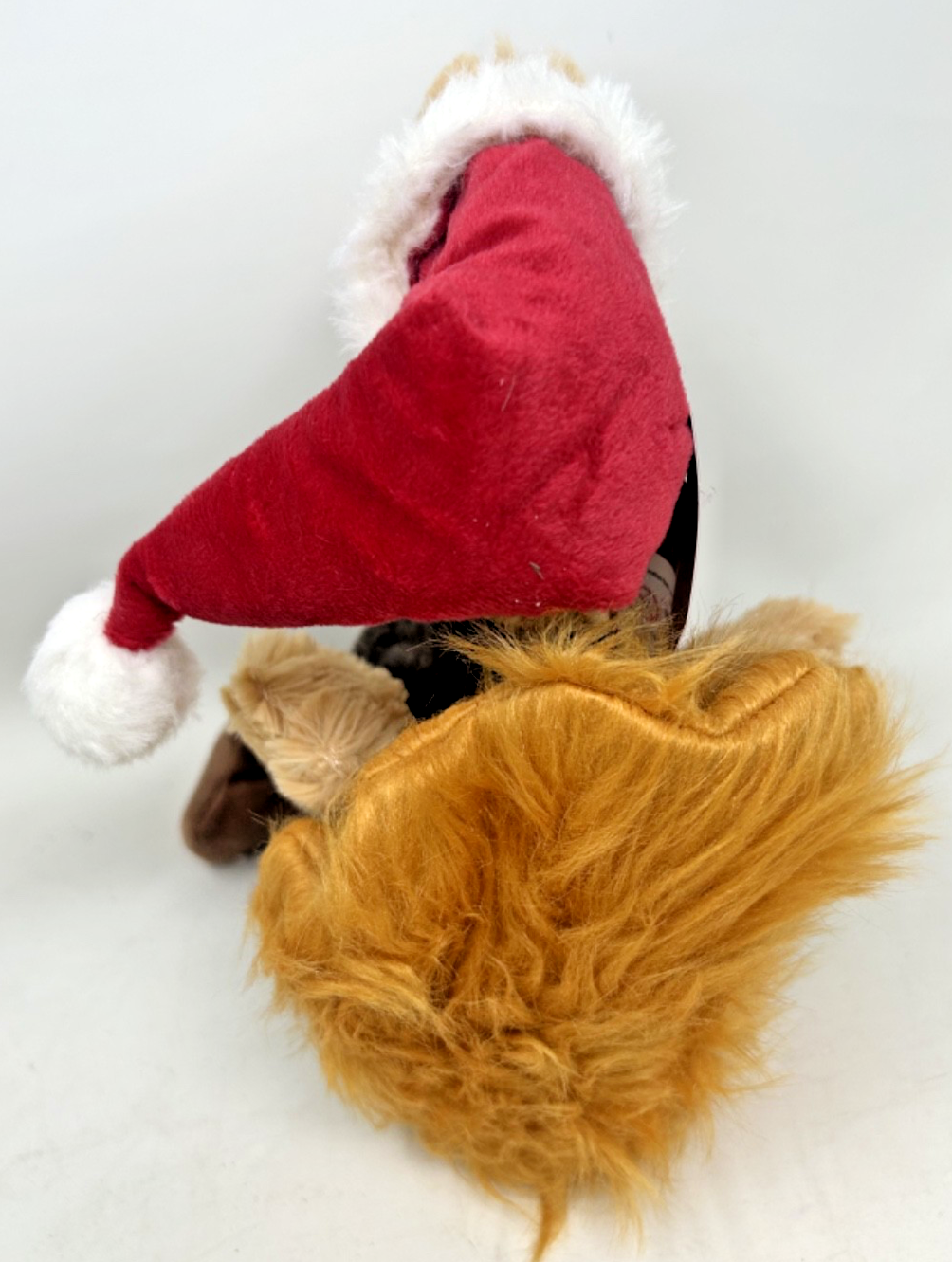 Christmas Festive Turkey Plush Supersoft & Cuddly Weighted Base & Santa Hat 28cm