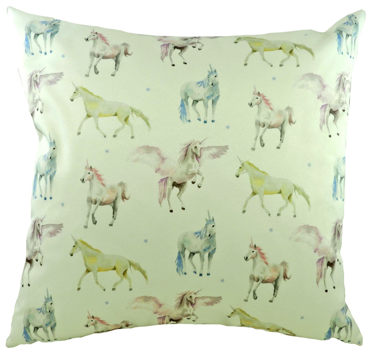 Evans of Lichfield Quality Made in the UK Unicorn Cushion with Insert 43cmx43cm