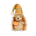 Cute Very Soft Cuddly Sleepy Hog Hedgehog Pumpkin Plush Fabric Weighted 27cm