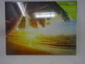 Decorative Canvas Picture Sunset Beach Seaside Palm Tree Scene 40 x 30cm
