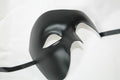 Black Half Face Phantom Masquerade Mask