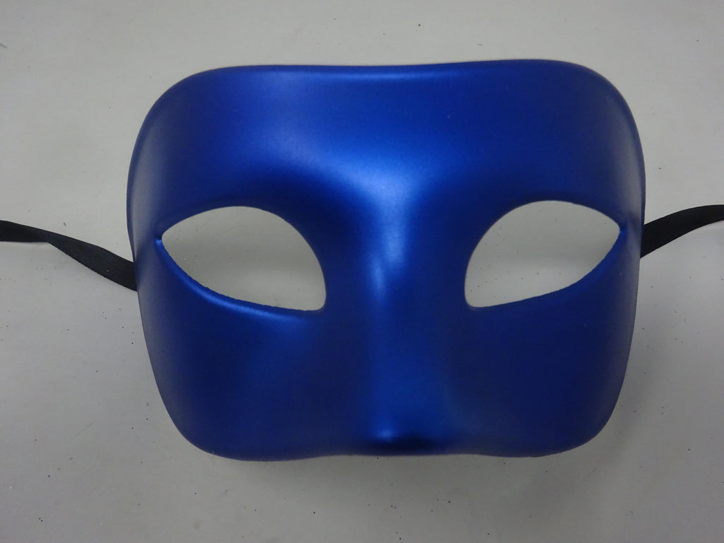 Blue Quality Mens Masquerade Mask