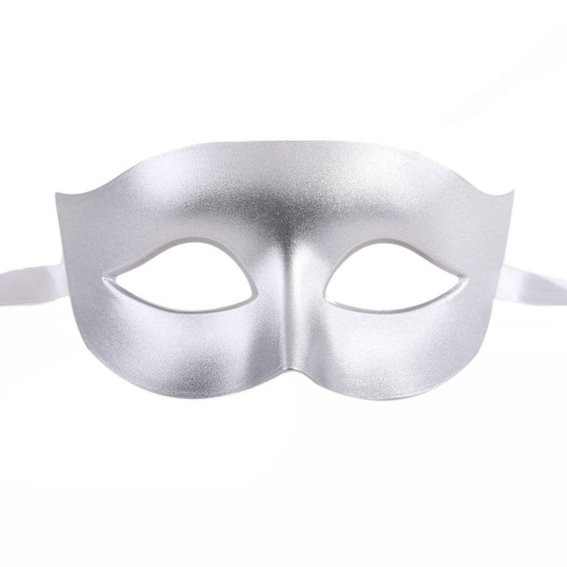 Silver Flick Masquerade Mask
