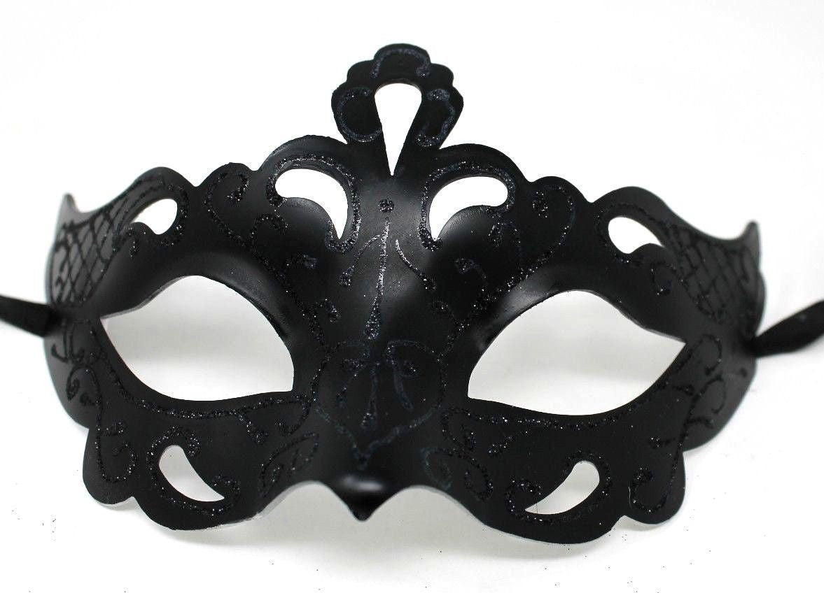 Black Rialto Masquerade Mask