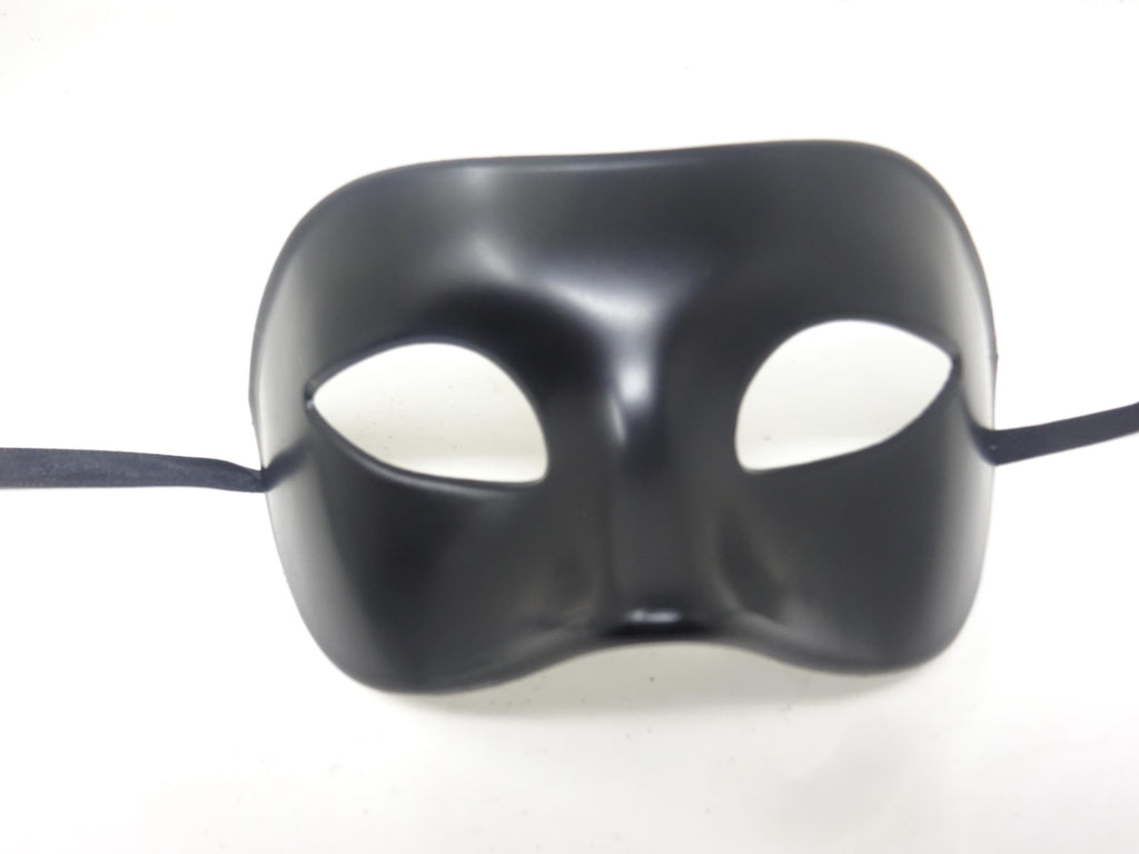 Black Mens Quality Venetian Masquerade Ball Prom Party Eye Mask