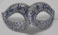 Blue and Silver Masquerade Mask