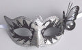 Black Swan Lake Masquerade Mask with Butterfly